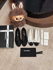 Okify CC Ballet Shoes In Black/White  - 1