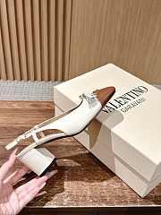 Okify Valentino Beige And Brown Ballet Shoes  - 6