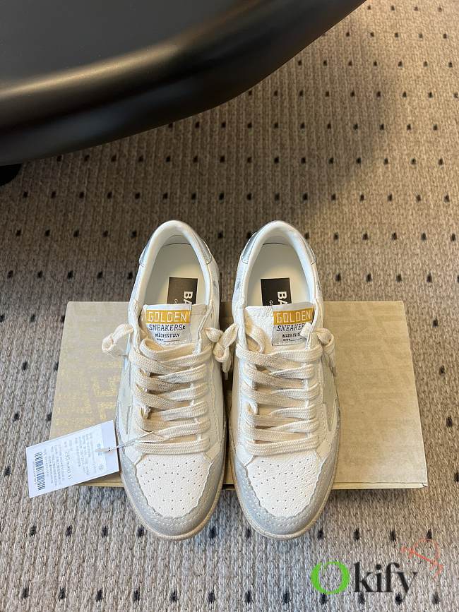 Okify Golden Goose Beige Sneakers 24312 - 1