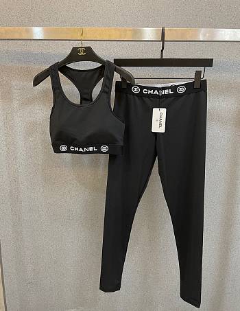 Okify CC Set Sporty Clothes For Women In Black