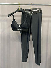 Okify Tom Ford Set Sporty Clothes For Women In Black - 1