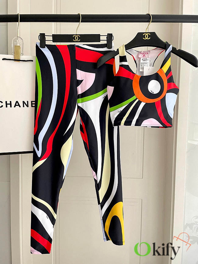 Okify Pucci Set Sporty Clothes For Women 24318 - 1
