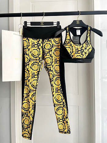 Okify Versace Set Sporty Clothes For Women 