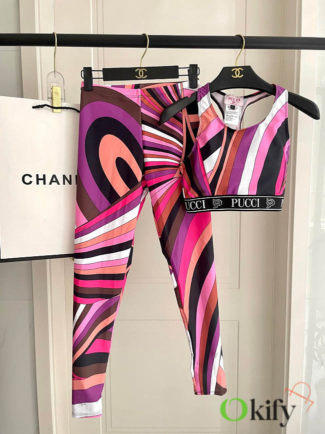 Okify Pucci Set Sporty Clothes For Women 24327 - 1