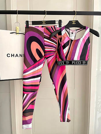 Okify Pucci Set Sporty Clothes For Women 24327