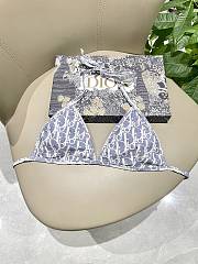 Okify Dior 3 Piece Bikini In Blue - 2