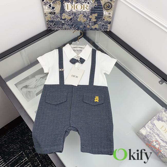 Okify Dior Suspender Jumpsuit For Kids  - 1