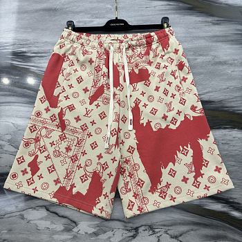 Okify Louis Vuitton Red Shorts 24335