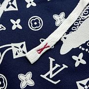 Okify Louis Vuitton Dark Blue Shorts  - 2
