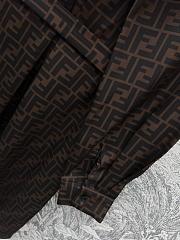 Okify Fendi Brown Shirt Dress  - 5