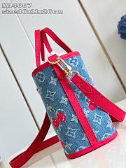 Okify Louis Vuitton x TM Cherry Neverfull Inside Out BB M14997 16x11x26cm  - 6