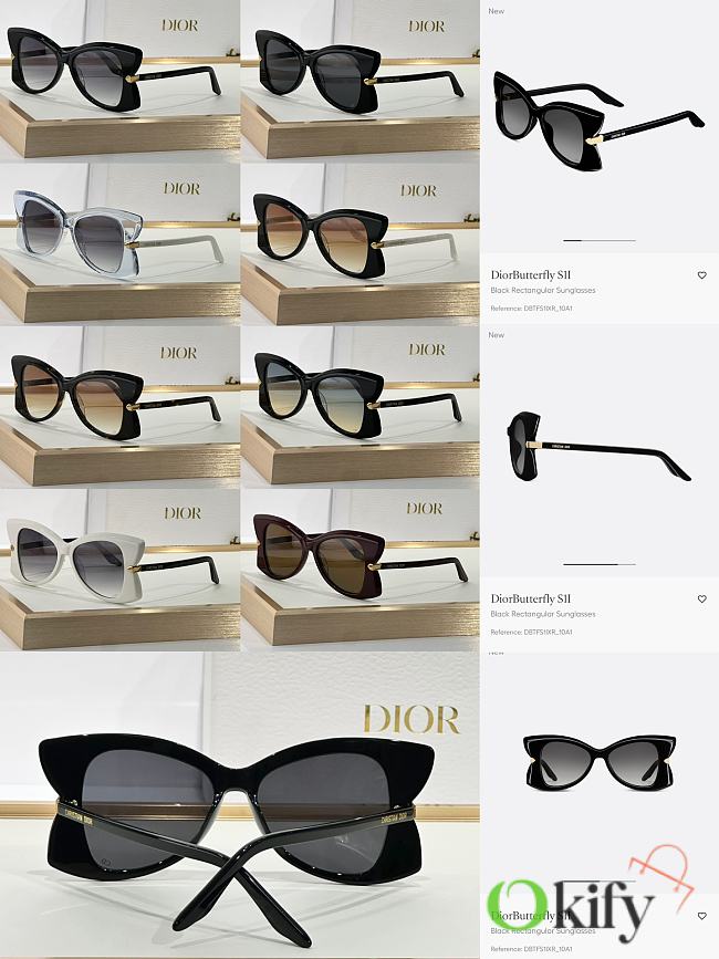 Okify Dior DiorButterfly S11 Sunglasses - 1