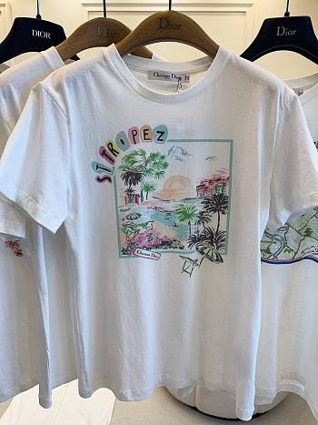Okify Dior White T-shirt