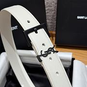 Okify YSL White Belt 30mm - 3