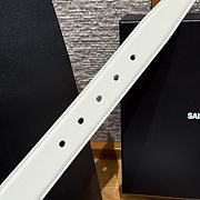 Okify YSL White Belt 30mm - 5