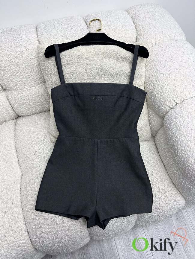 Okify Gucci Black Jumpsuit  - 1