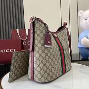 Okify Gucci Ophidia Large Shoulder Bag In Red 33.5x16x30cm - 3