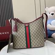 Okify Gucci Ophidia Large Shoulder Bag In Red 33.5x16x30cm - 1