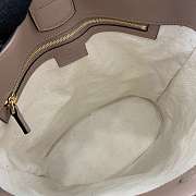 Okify Gucci 73 Medium Bucket Bag In Beige 26x27.5x11.5cm  - 3