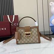 Okify Gucci Mini Padlock Bag In Brown 20x13.5x8cm  - 1