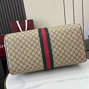 Okify Gucci Savoy Medium Duffle Bag In Beige 44x29x25cm - 6