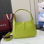 Okify Gucci Jackie 1961 Medium Bag In Green 27.5x19x4cm  - 4