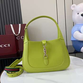 Okify Gucci Jackie 1961 Medium Bag In Green 27.5x19x4cm 