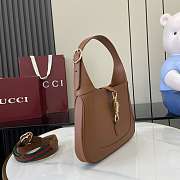 Okify Gucci Jackie 1961 Medium Bag In Brown 27.5x19x4cm  - 6