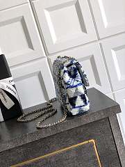 Okify CC Blue Sequin Bag 20cm - 5