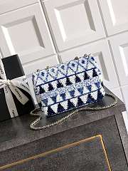 Okify CC Blue Sequin Bag 20cm - 3