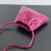 Okify Bottega Veneta Small Dust Bag In Pink 21x16.6x1cm - 3