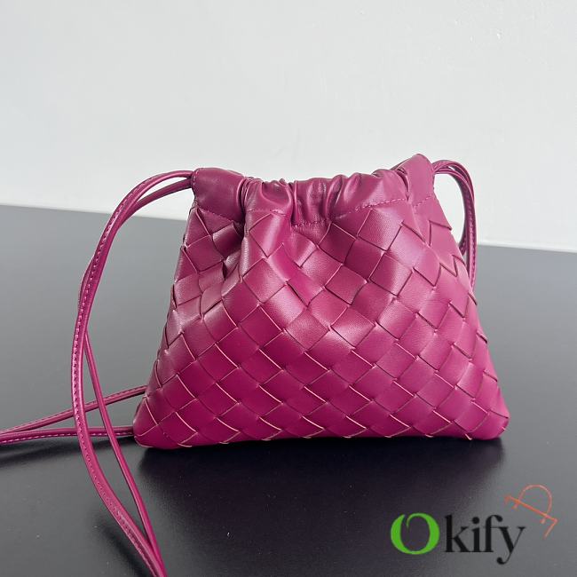 Okify Bottega Veneta Small Dust Bag In Pink 21x16.6x1cm - 1
