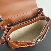 Okify Bottega Veneta Andiamo Messenger Bag In Brown 37x26x13cm  - 3