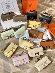 Okify Hermes Constance Elan Bag (Full colors) 26x16x6cm - 1