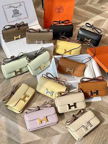 Okify Hermes Constance Elan Bag (Full colors) 26x16x6cm