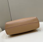 Okify Fendi First Medium Bag In Beige 32.5x15x23.5cm - 5