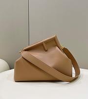 Okify Fendi First Medium Bag In Beige 32.5x15x23.5cm - 1