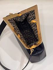 Okify Fendi First Medium Bag In Black 32.5x15x23.5cm - 4