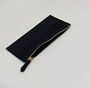Okify Fendi Fendigraphy Wallet On Chain In Black 21x4x11cm - 5