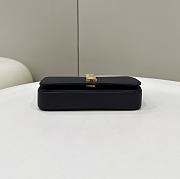 Okify Fendi Fendigraphy Wallet On Chain In Black 21x4x11cm - 4