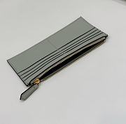 Okify Fendi Fendigraphy Wallet On Chain In Gray 21x4x11cm - 4