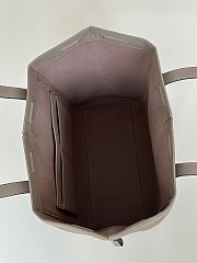 Okify Fendi Origami Medium Bag In Gray 27x15x27cm - 3