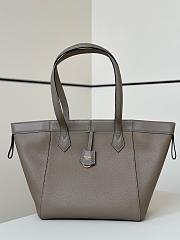 Okify Fendi Origami Medium Bag In Gray 27x15x27cm - 1