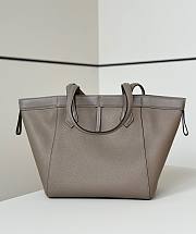 Okify Fendi Origami Medium Bag In Gray 27x15x27cm - 2