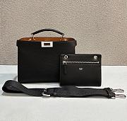 Okify Fendi ISeeU Bag In Black 26x8x20cm - 1