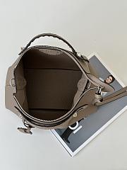 Okify Fendi Selleria Bag In Gray 29x13x17cm - 3