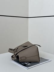 Okify Fendi Selleria Bag In Gray 29x13x17cm - 5