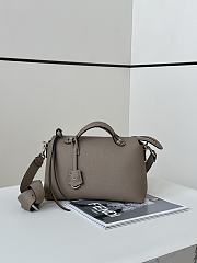 Okify Fendi Selleria Bag In Gray 29x13x17cm - 6