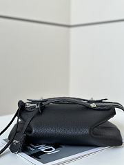 Okify Fendi Selleria Bag In Black 29x13x17cm - 2