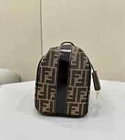 Okify Fendi Vanity Bag In Brown 26x15x19cm - 6